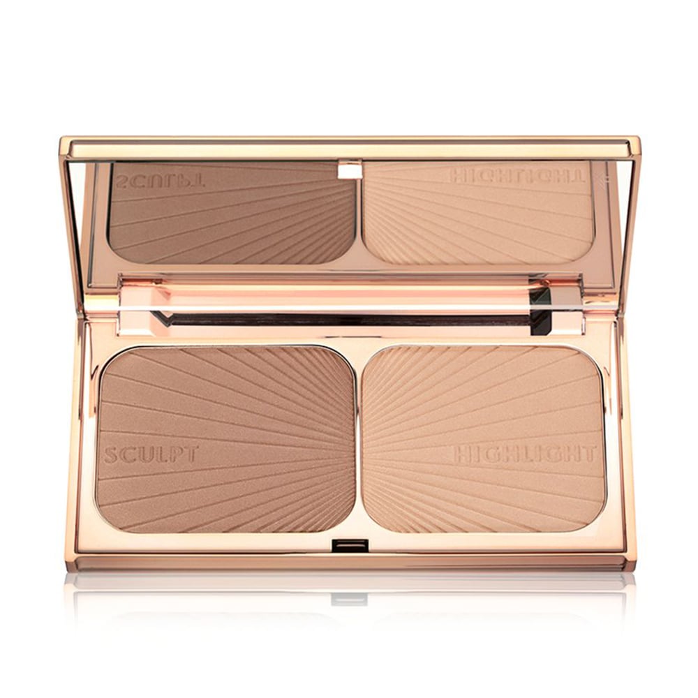Палетка для контурингу обличчя Charlotte Tilbury Filmstar Bronze &amp; Glow Face Sculpt &amp; Highlight, Light To Medium, 22.5 г
