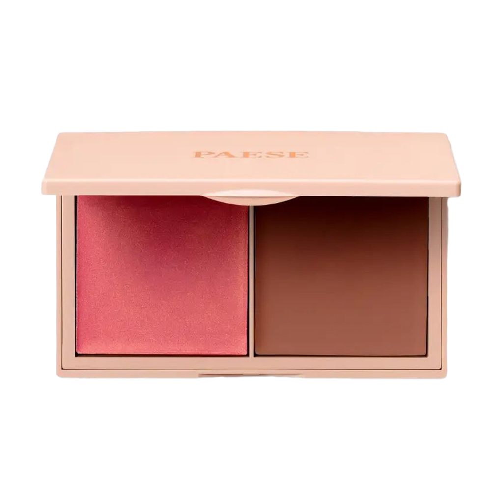 Палетка для контурингу обличчя Paese Kiss My Cheeks Face Contouring Palette 01 Warm, 15 г