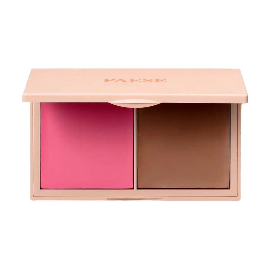Палетка для контурингу обличчя Paese Kiss My Cheeks Face Contouring Palette 02 Cold, 15 г